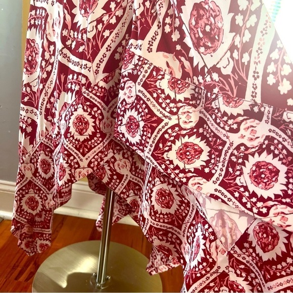 AMUR Krista Scarf Asymmetrical Dress Size 8 - Picture 8 of 12